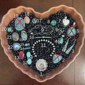 Authentic Native American and Southwestern Turquoise Jewelry